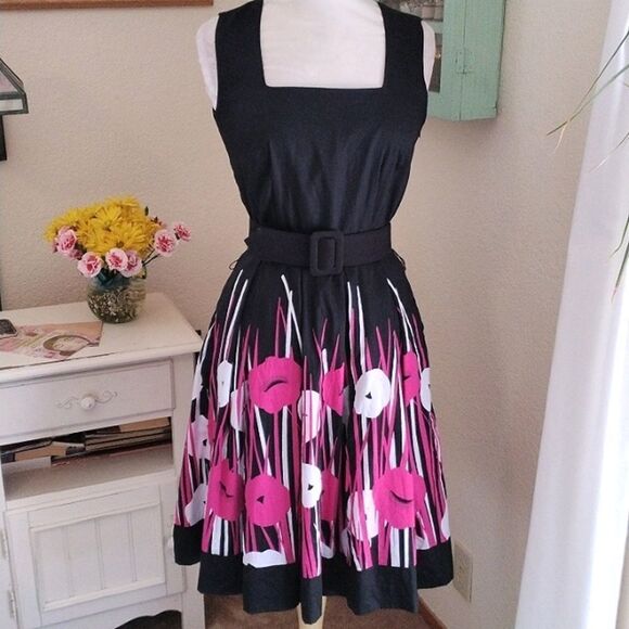 Worthington Cotton Floral Dress - Picture 1 of 9